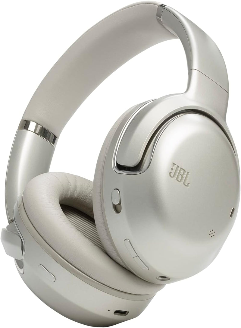 JBL Tour One M2 Wireless Over-Ear Noise Cancelling Headphones, ANC + Smart Ambient, 4-Mic, Legendary Pro Sound, Immersive Spatial Sound, Personi-Fi 2.0, Bluetooth 5.3 - Black, JBLTOURONEM2BLK