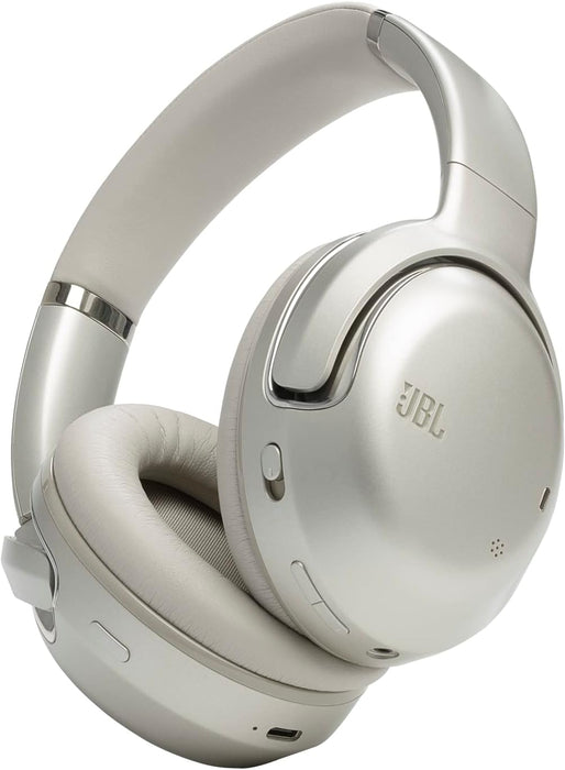 JBL Tour One M2 Wireless Over-Ear Noise Cancelling Headphones, ANC + Smart Ambient, 4-Mic, Legendary Pro Sound, Immersive Spatial Sound, Personi-Fi 2.0, Bluetooth 5.3 - Black, JBLTOURONEM2BLK
