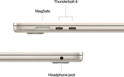 Apple 2025 MacBook Air (15-inch, Apple M4 chip with 10-core CPU and 10-core GPU, 16GB Unified Memory, 256GB) - Sky Blue;Arabic/English