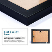 kotart Engineered Wood Photo Frames For Kitchen And Restaurant Wall Decoration - Food Quotes Decor Poster With Frame (11 Inch X 11 Inch, Multi) Design-2, Square)