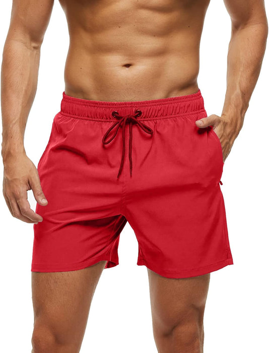 Mens Swimming Trunks Swim Shorts Gym Athletic Workout Running Sports Golf Lounge Clothes Casual Summer Beach