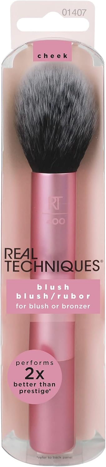REAL TECHNIQUES Facial Makeup Brush - 13Ml (Packaging And Handle Model May Vary)