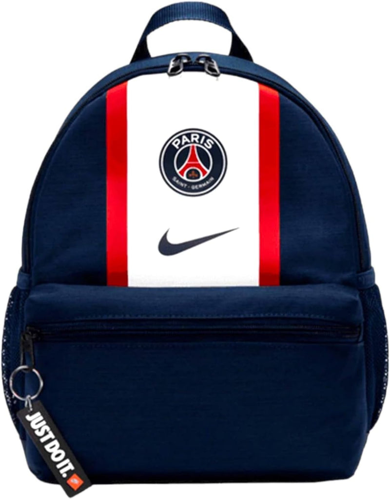 Nike Unisex Kids Backpack Paris Saint-Germain Jdi, Midnight Navy/White/Midnight Navy, DM0048-410, MINI, 11L
