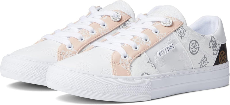 Loven womens Sneaker - White/Pink 680
