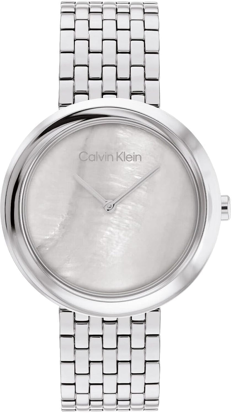 TWISTED BEZEL Women Watch, Analog - GREY MOTHER OF PEARL / SILVER