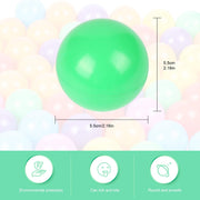 TRENDBOX 100 Colourful Ocean Ball (6 Colour) for Babies Kids Children Soft Plastic Birthday Parties Events Playground Games Pool