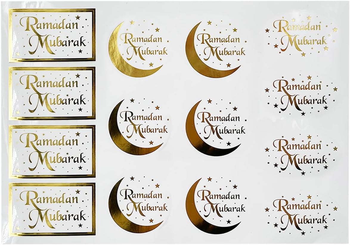 Ramadan Mubarak Gift Stickers 14Pcs/Pk – image 1