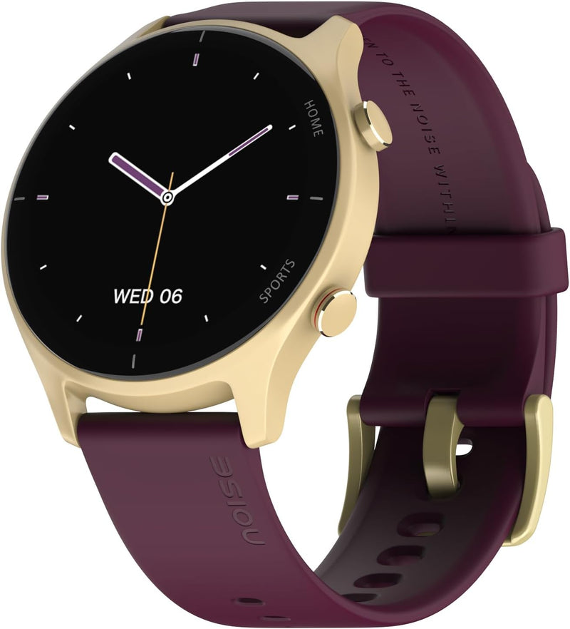 Noise Twist Go Round dial Smartwatch with BT Calling, 1.39" Display, Metal Build, 100+ Watch Faces, IP68, Activity Tracker, Oxymeter (SpO2), 24/7 Heart Rate Monitoring (Jet Black)
