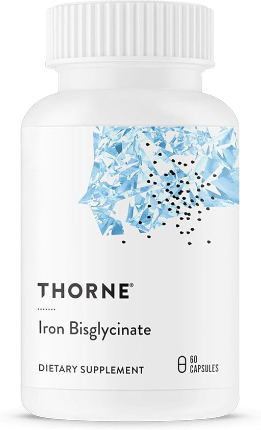 Iron Bisglycinate - 25 mg Iron Supplement for Enhanced Absorption Without Gastrointestinal Side Effects - NSF Certified for Sport - Gluten-Free - 60 Servings