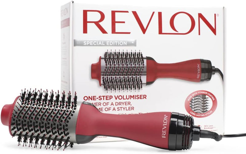 Revlon RVDR5222 One Step Hair Dryer & Volumizer, 2 heat setting plus cool setting (220-240V)