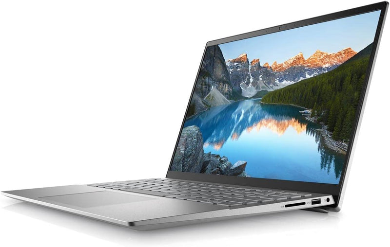 Dell Inspiron 14 7400 Ultraslim Laptop, 11th Gen Intel Core i5-1135G7, 14.5 Inch QHD+, 256GB SSD, 8 GB RAM, Intel® Iris® Xe Graphics, Win 10 Home, Eng Ar KB, Silver