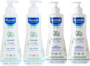 Moisturizing Body Lotion 300ml Pack of 2, White & Hair Styler & Skin Freshener for Baby, 200 ml - + Cleansing Gel, 500ml x 2