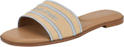 Women's Kendell Flat Sandal - Light Natural 115