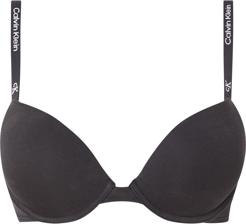 Women Plunge Up Bra Plunge Bra - Black