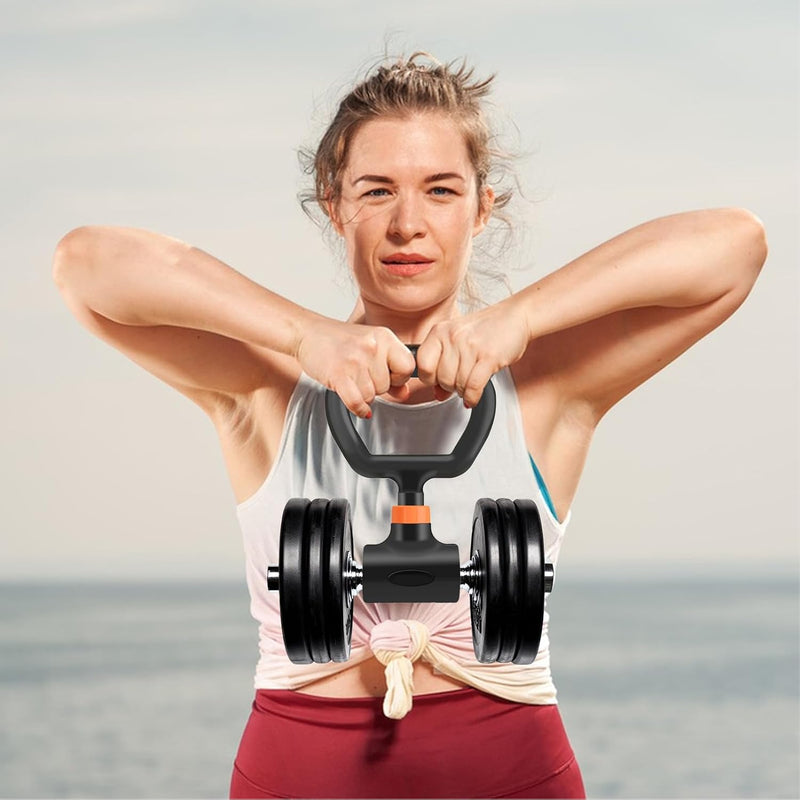 Kettlebell Handle | Kettlebell Grip Handle | Workout Accessories Adjustable Exercise Equipment Attachment for Weight Lifting Strength Training Home Gym