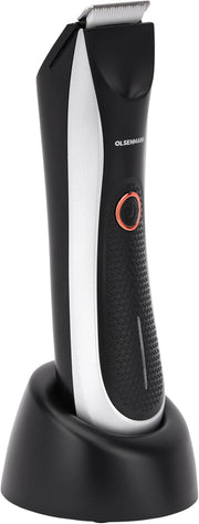 Olsenmark Hair Groomer and Trimmer- OMTR4105, Li-ion Battery and 60 min Working Time, Quick USB Charge, Detachable Blades and Waterproof, LED Indicator