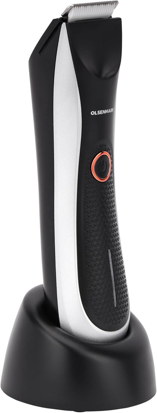 Olsenmark Hair Groomer and Trimmer- OMTR4105, Li-ion Battery and 60 min Working Time, Quick USB Charge, Detachable Blades and Waterproof, LED Indicator