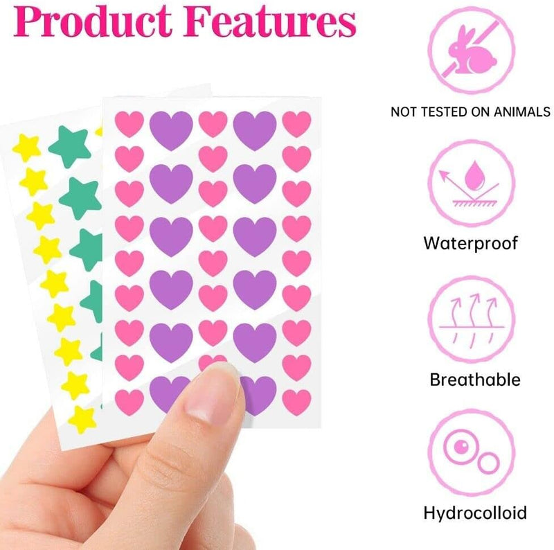 KANZA - 30 Pcs T-Zone Hydrocolloid Patches| Cleansing Blackhead Remover| Acne Patch Pimple Remover for Zit Breakouts |Nose and Forehead Patch |Painless,Safe |Removes Pimple,Acne Nose Gunk Pores