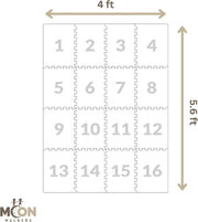 Premium Soft Foam Play Mat for Baby, 170x122 cm, Easy to Clean - The Perfect Modern Foam Playmat Fits Nicely with Your Kids Playroom Or Home Decor 1.2 cm Thickness