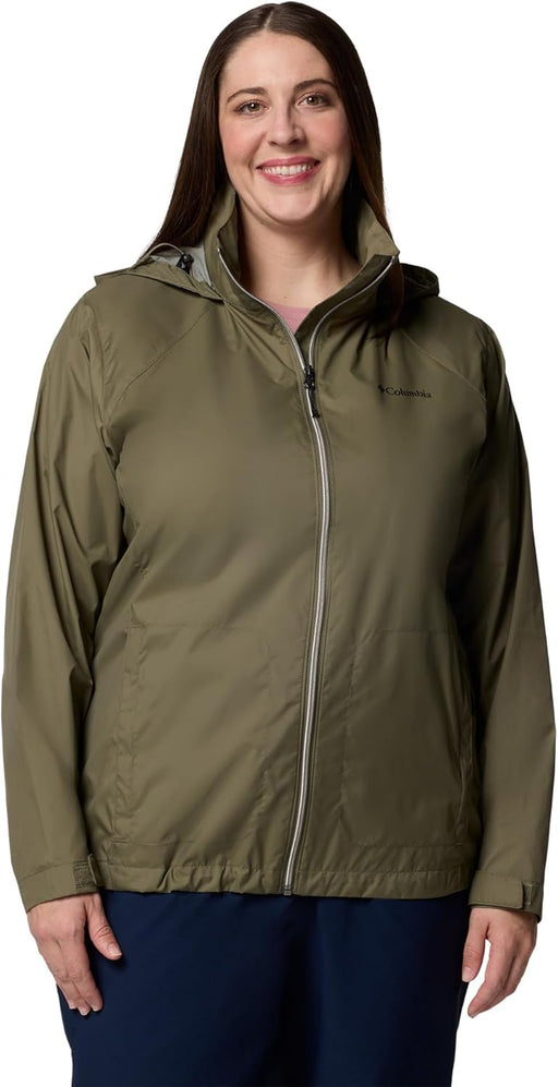 Women Switchback 4 Jacke Waterproof rain jacket (pack of 1) - Stone Green