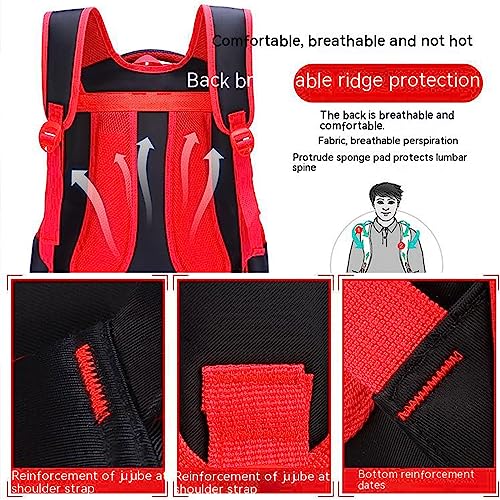 3D Marvel Heroes School Bag, Large School Bags for Boys High-Capacity and Waterproof With Stationery Box Kids School Bag.Spider Man Backpack School Bag for Boys Girls 6-12 Year Old