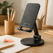 Fitto Foldable Cell Phone Stand For Desk 360-Degree Rotating Holder Universal Mobile Stand