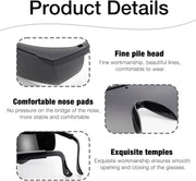 AZONEE Pack of 2 Laser Safety Glasses IPL 190 nm-2000 nm Laser Eye Protection Glasses for Hair Removal Treatment, UV Protective Glasses, Splash-proof Goggles, Dust and Sand Proof with Protective Box