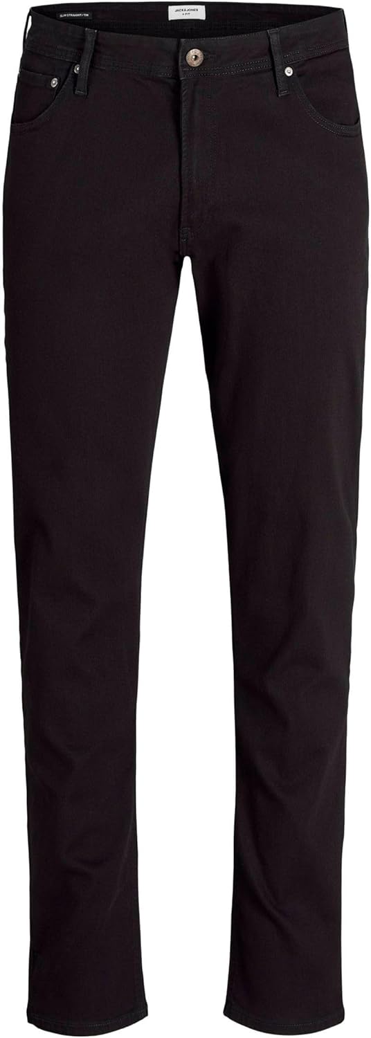 mens Regular Fit Pants M Jeans (pack of 1) - Black Denim