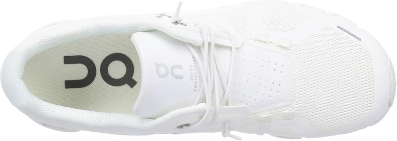 ON Men's Cloud 5 Sneakers, Black/White, 12