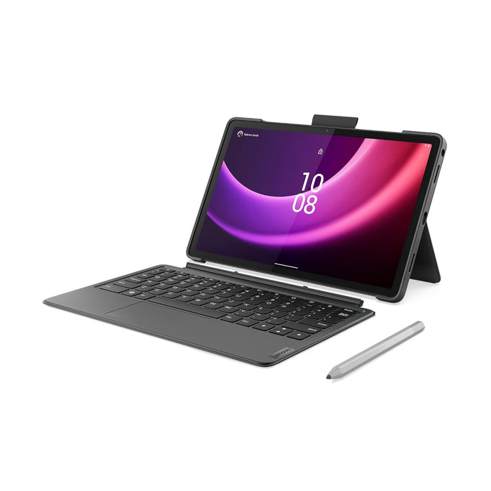 Lenovo Tab P11 TB-350FU with Precision Pen 2 and Keyboard, 11.5" 2K (2000x1200) 120Hz GorillaÂ® glass display, 4GB RAM, 128GB SSD, 12MP Rear Camera with Flash, Android 12L, Grey- [ZABF0321AE]