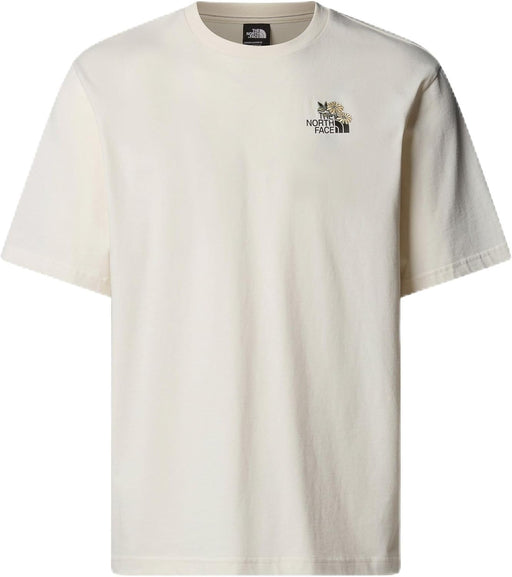 Men's Flower Dome Relaxed Graphic T-Shirt (Pack of 1) - White