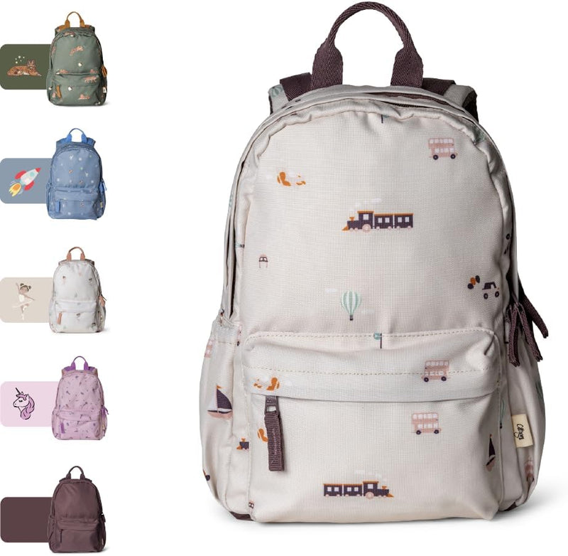Children's School Medium Backpack, 4 to 6 years, Lightweight and Durable, Perfect for Nursery and Travel - Vehicles
