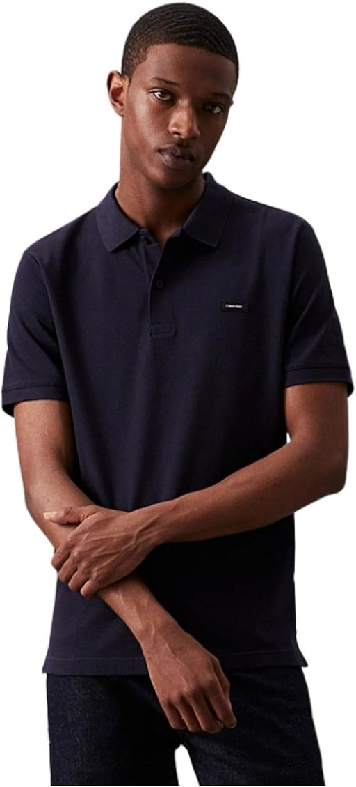 Men Pique Slim Polo Shirt Pique Slim Polo Shirt (pack of 1) - Night Sky
