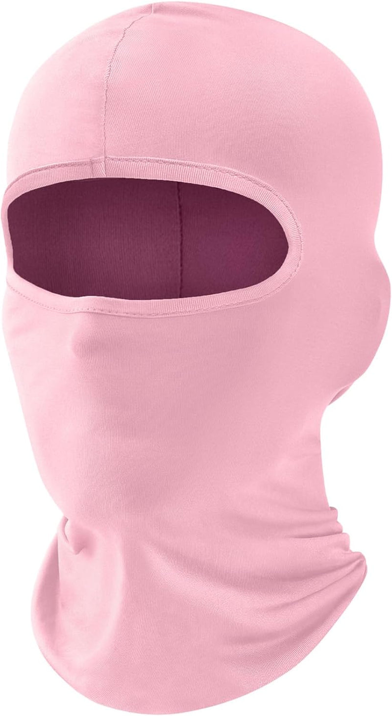 Fuinloth Balaclava Face Mask, Summer Cooling Neck Gaiter, UV Protector Motorcycle Ski Scarf for Men/Women