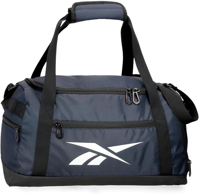 unisex-adult TRAVEL BAG 40CM REEBOK WAYLAND BLACK Duffle Bag - NAVY BLUE