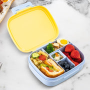 Smart Serve Bento Lunch Box 1100 ml, 5 compartment - Sunny Sky