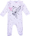 Disney Minnie Mouse Baby Girl Clothes - Toddler Baby Grow Sleepsuits From Ages 6 Months to 24 Months.