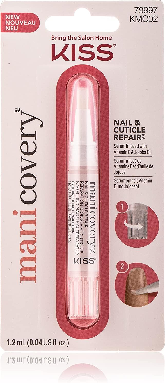 Kiss Manicovery Nail & Cuticle Repair Pen, Kmc02C, 1.2 Ml, 731509799972 - Nail&Cuticle Repair