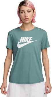 Womens Sportswear Club Short Sleeve Icon Futura TEES AND T-SHIRTS (pack of 1) - CANNON/(WHITE)