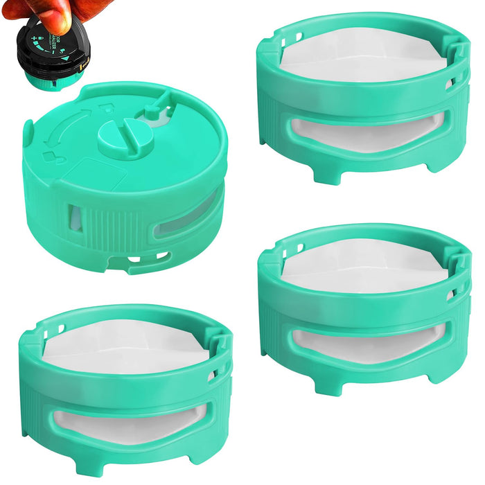 4 Pieces for Shark Deodorant Box (Original Flavor), Vacuum Freshener for Shark, Compatible with Shark Aromatherapy Replacement Filter Element for Az3002, Hz3002, Iz862h, Iz562h, 1541fc3000