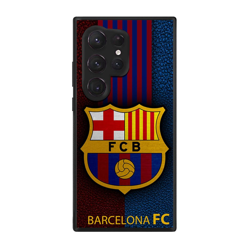 Silk Route Barcelona Design Spain Football/Soccer Club Mobile Back Cover for Samsung S24 Ultra, Multicolor
