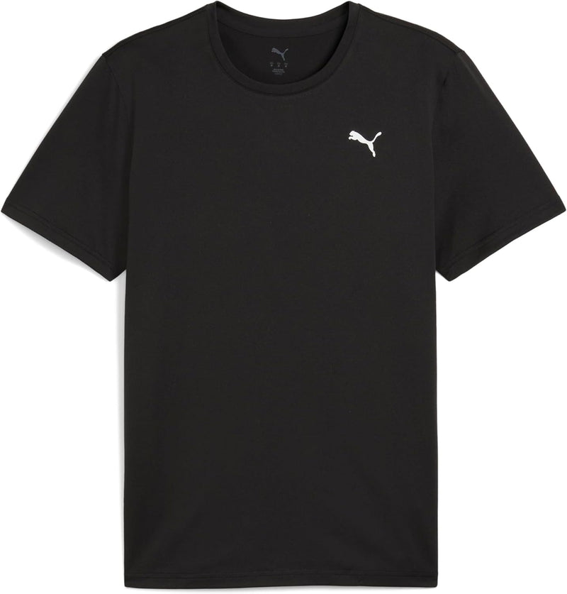 Mens M TAD ESSENTIALS SOLID CAT TEE Shirt (pack of 1) - PUMA Black