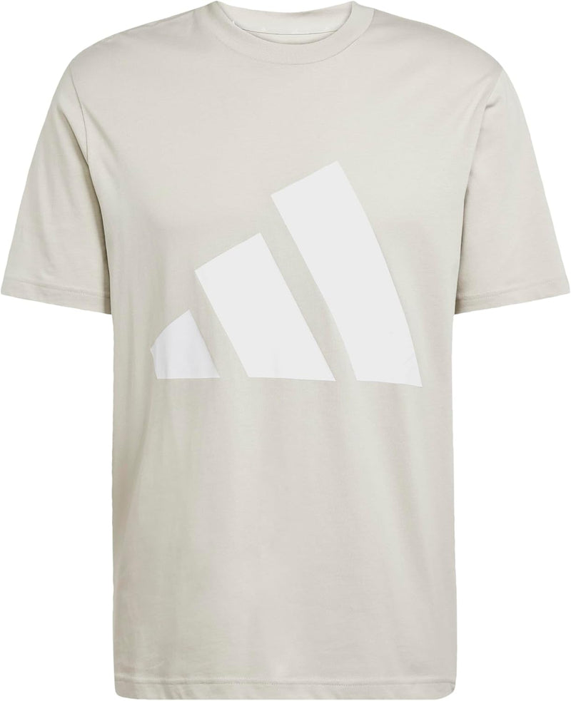 Men's Essentials Big Logo Single Jersey Tee T-Shirt - WONALU/WHITE