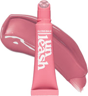 Sunset Dazzle Lip Gloss Balm, Hydrating Tinted Lip Balm with Glossy Shimmer, Lightweight & Moisturizing Vegan Formula with Peptides, Vitamin C & Vitamin E (No.0 Waikiki) 0.35 oz - No.6 Prague