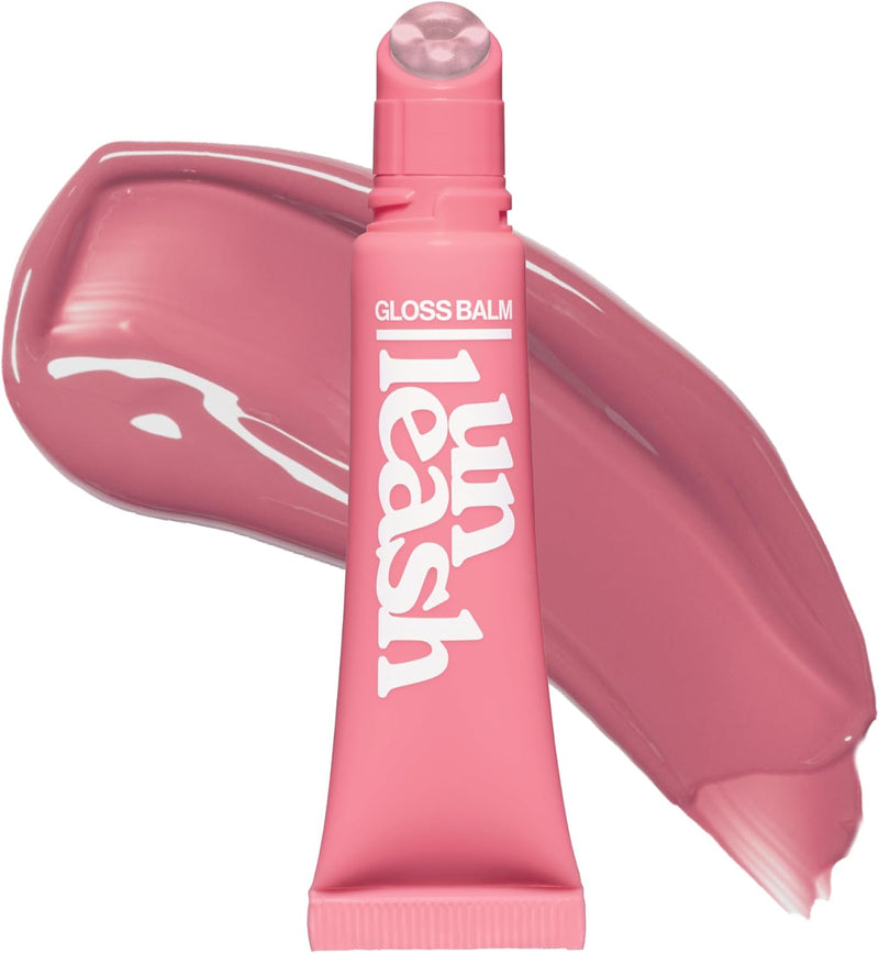Sunset Dazzle Lip Gloss Balm, Hydrating Tinted Lip Balm with Glossy Shimmer, Lightweight & Moisturizing Vegan Formula with Peptides, Vitamin C & Vitamin E (No.0 Waikiki) 0.35 oz - No.6 Prague