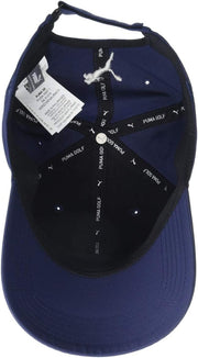 mens 0214310 Puma Golf 2018 Pounce Cap (Bright White/Black) (pack of 1) - One Size Peacoat