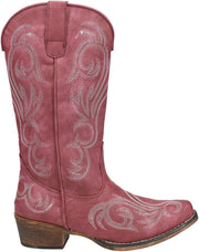 Riley Round Toe Cowboy Boots womens Western Boot - Red
