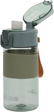 500ml Water Bottle, Bpa Free Plastic Rf11110 One Press Open Lid Leak Proof Design For Teenager, Adult, Sports, Gym, Fitness, Outdoor, Cycling, School & Office, Multicolor - 0.5 ÙÙØªØ±