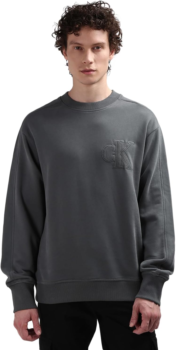 Men J325634PSL Sweatshirt (pack of 1) - Grey