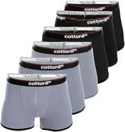 Cottonil Men's Set of 6 Everyday Classic